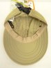 画像5: 90'S NORDIC GEAR "SUPPLEX NYLON" ロングビル キャップ ベージュ USA製 (DEADSTOCK)