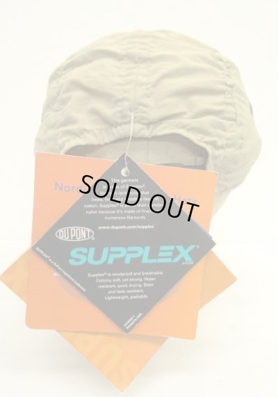 画像4: 90'S NORDIC GEAR "SUPPLEX NYLON" ロングビル キャップ ベージュ USA製 (DEADSTOCK)