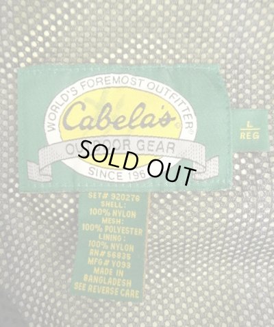 画像2: 90'S CABELA'S ゴアテックス フィッシングジャケット DK GREEN (VINTAGE)