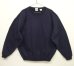 画像1: 90'S GAP 旧タグ クルーネック スウェットシャツ ネイビー (VINTAGE) (1)