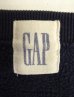 画像2: 90'S GAP 旧タグ クルーネック スウェットシャツ ネイビー (VINTAGE) (2)