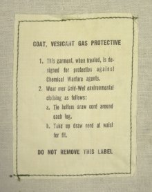 他の写真2: 60'S アメリカ軍 US ARMY "GAS PROTECTIVE" フィッシュテールパーカー SMALL (DEADSTOCK)