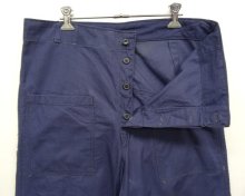 他の写真1: ユーロワーク 左右非対称ポケット ワークパンツ NAVY (VINTAGE)