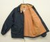 画像3: 70'S LL Bean 筆記体タグ チンスト付き ナイロン コーチジャケット NAVY (VINTAGE) (3)