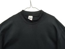 他の写真1: 90'S ANVIL モックネック 長袖 Tシャツ ブラック USA製 (VINTAGE)