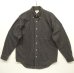 画像1: 90'S J.CREW 旧タグ デニム BDシャツ ブラック カナダ製 (VINTAGE) (1)