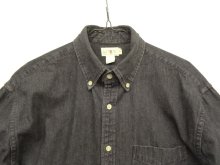 他の写真1: 90'S J.CREW 旧タグ デニム BDシャツ ブラック カナダ製 (VINTAGE)