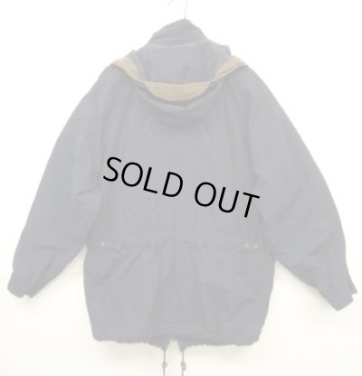 画像4: 90'S BANANA REPUBLIC フード付き トラベルジャケット NAVY (VINTAGE)