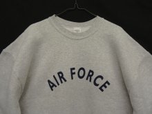 他の写真1: アメリカ軍 USAF "CAC製" クルーネック スウェットシャツ グレー USA製 (VINTAGE)