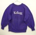 画像1: 90'S CHAMPION "Kellogg" 刺繍タグ リバースウィーブ グレープ USA製 (VINTAGE) (1)