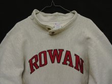 他の写真1: 90'S CHAMPION "ROWAN" 刺繍タグ リバースウィーブ スタンドカラー グレー USA製 (VINTAGE)