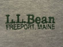 他の写真2: 80'S LL Bean by RUSSELL ATHLETIC 前Vガゼット ロゴ刺繍 スウェットシャツ USA製 (VINTAGE)