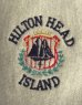 画像3: 90'S CHAMPION "HILTON HEAD ISLAND" 刺繍タグ リバースウィーブ スナップボタン カーディガン グレー USA製 (VINTAGE) (3)
