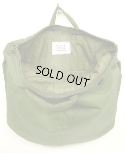 画像4: 80'S アメリカ軍 USAF フライヤーズ ヘルメットバッグ ツートンカラー IDEALジップ (VINTAGE)