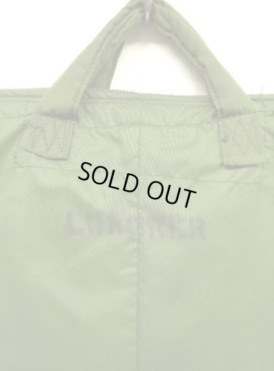 画像7: 80'S アメリカ軍 USAF フライヤーズ ヘルメットバッグ ツートンカラー IDEALジップ (VINTAGE)