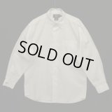 90'S RRL 初期 三ツ星タグ 袖ロゴ刺繍 コットン レギュラーカラーシャツ ホワイト (VINTAGE)