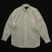 画像1: 90'S RRL 初期 三ツ星タグ 袖ロゴ刺繍 コットン レギュラーカラーシャツ ホワイト (VINTAGE) (1)