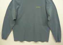他の写真3: 90'S PATAGONIA バックプリント BENEFICIAL T'S 長袖Tシャツ ブルー USA製 (VINTAGE)