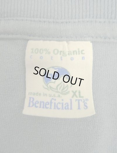 画像4: 90'S PATAGONIA バックプリント BENEFICIAL T'S 長袖Tシャツ ブルー USA製 (VINTAGE)