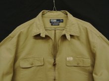 他の写真2: 90'S RALPH LAUREN "ENLARGED ROCKWELL" チンスト付き ハーフジップ ワークシャツ (VINTAGE)