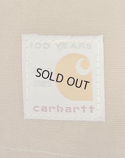 画像6: 80'S CARHARTT 100周年タグ 裏地付き ダックパンツ ブラウン USA製 (VINTAGE)