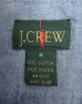 画像2: 90'S J.CREW 旧タグ シャンブレー ワークシャツ ブルー USA製 (VINTAGE) (2)