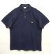 画像1: 80'S CHEMISE LACOSTE ポロシャツ ネイビー フランス製 (VINTAGE) (1)