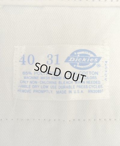 画像2: 80'S DICKIES 874 ワークパンツ ブラウン W40L31 USA製 (VINTAGE)