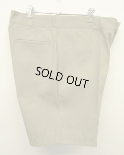画像6: 80'S FINESILVER コットン/ポリ チノショーツ ベージュ SCOVILL製ジップ USA製 (DEADSTOCK)