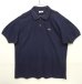 画像1: 80'S CHEMISE LACOSTE ポロシャツ ネイビー フランス製 (VINTAGE) (1)