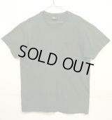 90'S RALPH LAUREN シングルステッチ 耳付きポケット付き 半袖 Tシャツ ダークグリーン (VINTAGE)