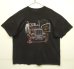 画像1: 80'S TRUCKERS ONLY "3D EMBLEM" シングルステッチ 両面プリント 半袖 Tシャツ ブラック USA製 (VINTAGE) (1)