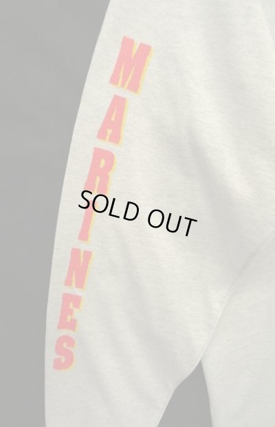 画像4: 90'S アメリカ軍 USMC "USMC MARATHON 1992" 長袖 Tシャツ グレー USA製 (VINTAGE)