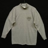 アメリカ軍 USMA リフレクター 両面プリント モックネック 長袖Tシャツ (DEADSTOCK)