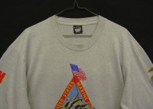 他の写真1: 90'S アメリカ軍 USMC "USMC MARATHON 1992" 長袖 Tシャツ グレー USA製 (VINTAGE)