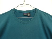 他の写真1: 90'S PATAGONIA 背面ロゴ バックプリント 半袖 Tシャツ ダークグリーン USA製 (VINTAGE)