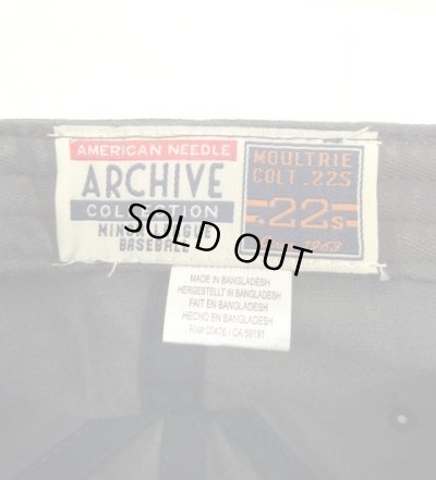 画像6: AMERICAN NEEDLE "MOUTRIE COLT 22s" コットン ベースボールキャップ WASHED NAVY (NEW)