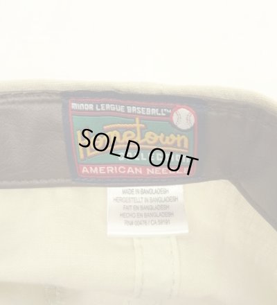 画像6: AMERICAN NEEDLE "NEW YORK BLACK YANKEES" 6パネル ベースボールキャップ アイボリー/ブラック (NEW)