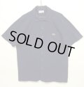 80'S CHEMISE LACOSTE フルオープン ポロシャツ ネイビー スペイン製 (VINTAGE)