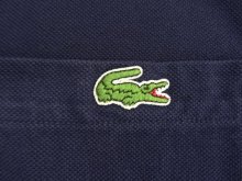 他の写真2: 80'S CHEMISE LACOSTE フルオープン ポロシャツ ネイビー スペイン製 (VINTAGE)