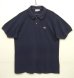 画像1: 80'S CHEMISE LACOSTE ポロシャツ ネイビー フランス製 (VINTAGE) (1)