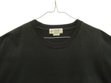 他の写真1: 90'S J.CREW コットン100% 半袖 Tシャツ ブラック USA製 (DEADSTOCK)