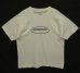 画像1: 90'S PATAGONIA "BENEFICIAL T'S" 染み込みプリント オーバルロゴ 半袖 Tシャツ ホワイト (VINTAGE) (1)