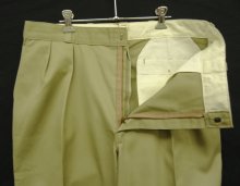 他の写真1: 80'S DICKIES チビタグ ツープリーツ ワークパンツ ベージュ W36L32 USA製 (VINTAGE)