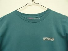 他の写真1: 90'S PATAGONIA 黒タグ バックプリント 半袖 Tシャツ ティール USA製 (VINTAGE)