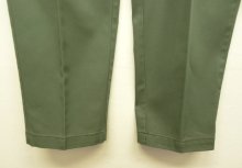 他の写真2: 80'S DICKIES チビタグ ツープリーツ ワークパンツ オリーブ W38L32 USA製 (VINTAGE)