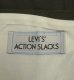 画像2: 80'S~90'S LEVIS "ACTION SLACKS" スラックス オリーブ USA製 (VINTAGE) (2)