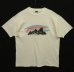 画像1: 80'S PATAGONIA 黒タグ シングルステッチ 半袖 Tシャツ ホワイト USA製 (VINTAGE) (1)