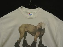 他の写真1: 90'S WILLIAM WEGMAN "ROLLER ROVER" FOTOFOLIO製 半袖 Tシャツ USA製 (VINTAGE)