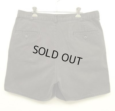 画像6: 80'S RALPH LAUREN ツープリーツ チノショーツ ブラック USA製 (VINTAGE)